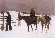 Frederick Remington The Fall of the Cowboy china oil painting reproduction